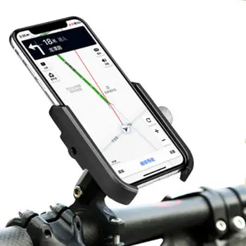 Регулируемая противоударная подставка для мобильного телефона MTB из алюминиевого сплава, крепление на руль велосипеда, держатель телефона, кронштейн GPS