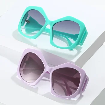 Модные Брендовые Квадратные Солнцезащитные очки Для женщин и мужчин в винтажной оправе оверсайз в стиле Ретро, Роскошные Дизайнерские Женские Солнцезащитные очки UV400 _DBT-3168_