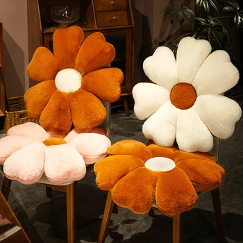 Подушка для сиденья Sun Flower Товары для украшения дома Подушка для дивана 방석 쿠션 Фланелевая Флисовая подушка для украшения дивана