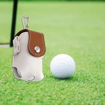 Поясная сумка для мяча для гольфа с кольцом для ключей для удобного доступа