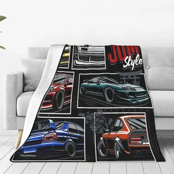 Одеяло для двигателя Jdm GTR Car Drift Turbo Плюшевое Теплое Сверхмягкое Фланелевое флисовое одеяло для дивана, покрывало, Лоскутное одеяло, Дорожные подарки 1