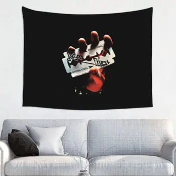 Гобелен Judas Priest, Ткань в стиле хиппи, Настенный Металлический Декор в стиле панк-музыки, Крышка стола, Одеяло для колдовства
