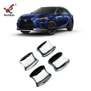 автомобильные аксессуары для Lexus Rx350h/500h 2023, Защитная крышка чаши внешней двери, Декоративные наклейки для автомобиля с блестками