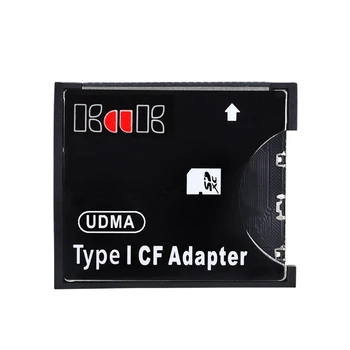 Адаптер SD-CF Type I с пластиковым адаптером Поддержка карт SD SDHC SDXC MMC в стандартный конвертер для чтения карт Compact Flash Type I