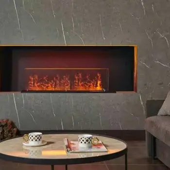 Вилла Декоративный светодиодный камин с водяным паром, Электрические Камины с горящим туманом в помещении