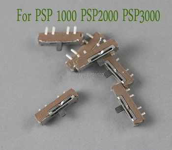 10 шт./лот для PSP1000, PSP2000, PSP3000, сменный выключатель питания для PSP 1000, 2000, 3000, кнопки переключения, ремонтная деталь
