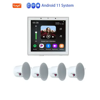 Системные наборы Android 11 Tuya Smart Home Wall Amplifier WiFi Alexa Control Дистанционно управляйте своими видами TUYA Smart Amplificador