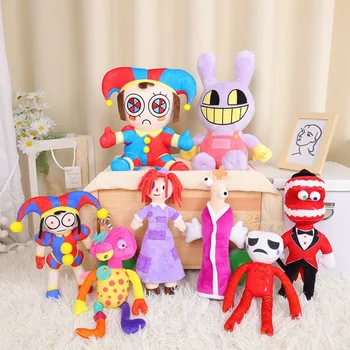 Удивительный цифровой цирковой клоун-игрушка Подушка Аниме Мультфильм Кролик Плюшевые куклы Мягкие игрушки Милые дети взрослые Рождественские подарки
