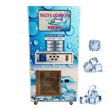 24-Часовой Автомат по продаже льда самообслуживания для расфасовки и герметизации Кубиков льда, Торговый автомат с Платежной системой