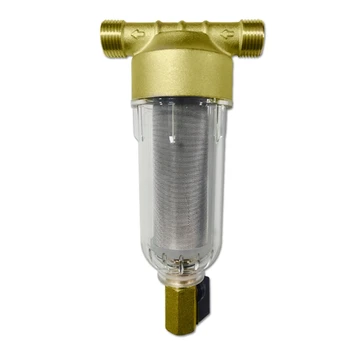 Отжимной фильтр для осадка Многоразовый фильтр предварительной очистки воды для всего дома 40-60 микрометров Фильтр для воды для всего дома