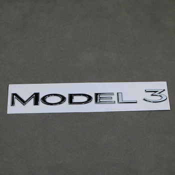 Наклейка С Эмблемой Заднего Багажника, Логотипом И Значком Для Tesla Model 3