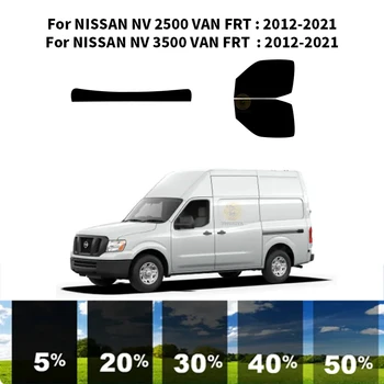 Комплект для УФ-тонировки автомобильных окон из нанокерамики, автомобильная пленка для окон NISSAN NV 2500 VAN FRT 2012-2021