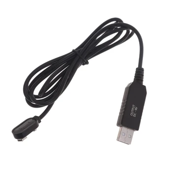 Портативный Кабель Для зарядки Аккумулятора от USB до 9 В с Подсветкой Длиной 1,5 М / 5 футов T3EB