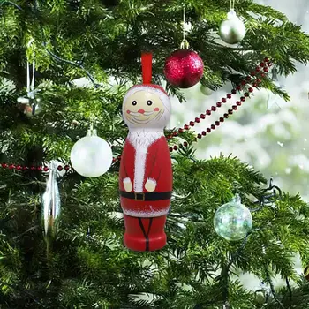 2023 Забавный Кулон Санта-Клауса Поделки Декоративная Рождественская Подвеска Санта-Клауса Украшение Рождественской елки для каминной доски для празднования дверного проема