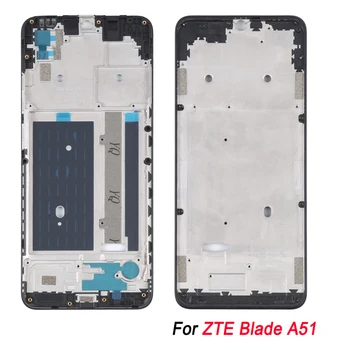ЖК-дисплей в средней рамке для замены деталей телефона ZTE Blade A51