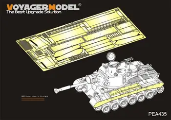 Боковые юбки бака Voyager PEA435 1/35 US M46 Patton и ящики для хранения
