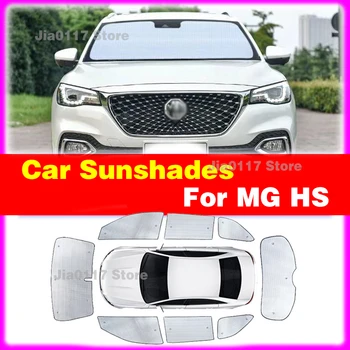 Солнцезащитные козырьки для автомобильных стекол MG HS с защитой от ультрафиолета, Солнцезащитные козырьки для окон, Автоаксессуары, Солнцезащитные козырьки