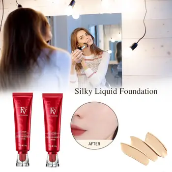 Fv Консилер Крем-Основа Original Maquillaj Red Face Женьшеневая Основа R6c5 Herbal Fv Makeup Care Skin Liquid Base P8h6
