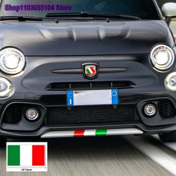 1 шт. Виниловая наклейка на кузов автомобиля цвета Итальянского флага для Fiat 500 Abarth Lancia Alfa Romeo Giulietta 159 Mito