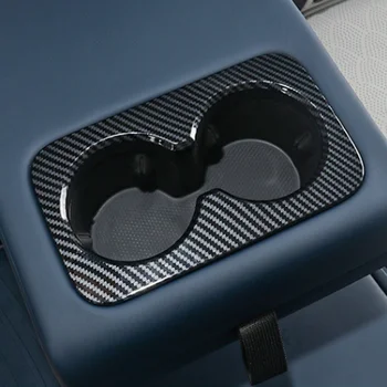 SBTMY ABS декоративная панель из углеродного волокна для рамы заднего дренажного стакана автомобиля Автомобильные Аксессуары Для BYD Atto 3 2022 2023 EV Yuan