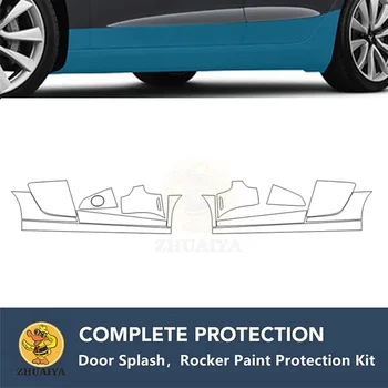 Предварительно Обработанные Коромысла Для Защиты От Краски Прозрачный Комплект Защиты Бюстгальтера 7,5 mil TPU PPF Для AUDI R8 V8 V10 COUPE SPYDER 2013-2015