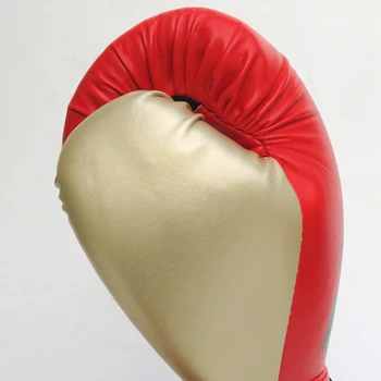 Детские/Взрослые Боксерские перчатки Punch Taekwondo 1 пара Для Защиты рук из искусственной кожи Sanda Sparring Спортивные Принадлежности