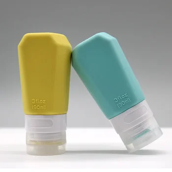 Японский Силиконовый набор для хранения Туалетных принадлежностей Дорожный набор Упаковка Бутылка Шампунь Силиконовая Бутылка Простой