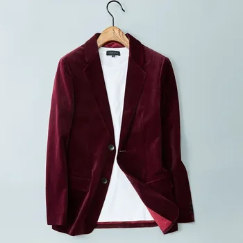Весенне-осенний модный костюм 2023, мужское деловое повседневное приталенное пальто, однотонный цвет