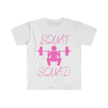 Футболка Squat Squad, футболка для тренировок в тренажерном зале, утягивающая спортивная футболка