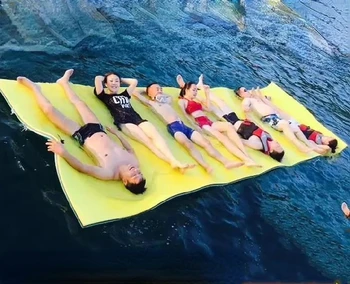 180x55 Плавающий коврик Летний Новый Большой открытый Водостойкий коврик для бассейна из пенополистирола XPE, покрывающий воду, плавающий коврик-кровать