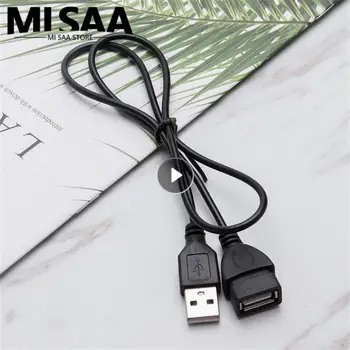 Удлинитель кабеля USB 2.0 0,6 м/1 м/1,5 м Проводная линия передачи данных Сверхскоростной удлинитель данных для проектора дисплея