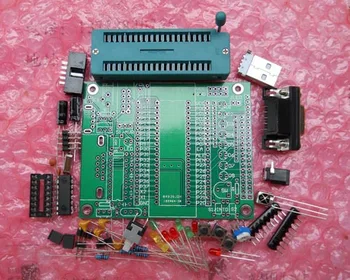 51 Минимальная системная плата однокристального микрокомпьютера AT89S52STC89C52 Плата разработки Доска для массового обучения DIY Kit
