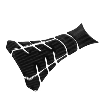 3D наклейка из углеродного волокна с рыбьей костью, крышка топливного бака, наклейка для YAMAHA MT07 R1 R6